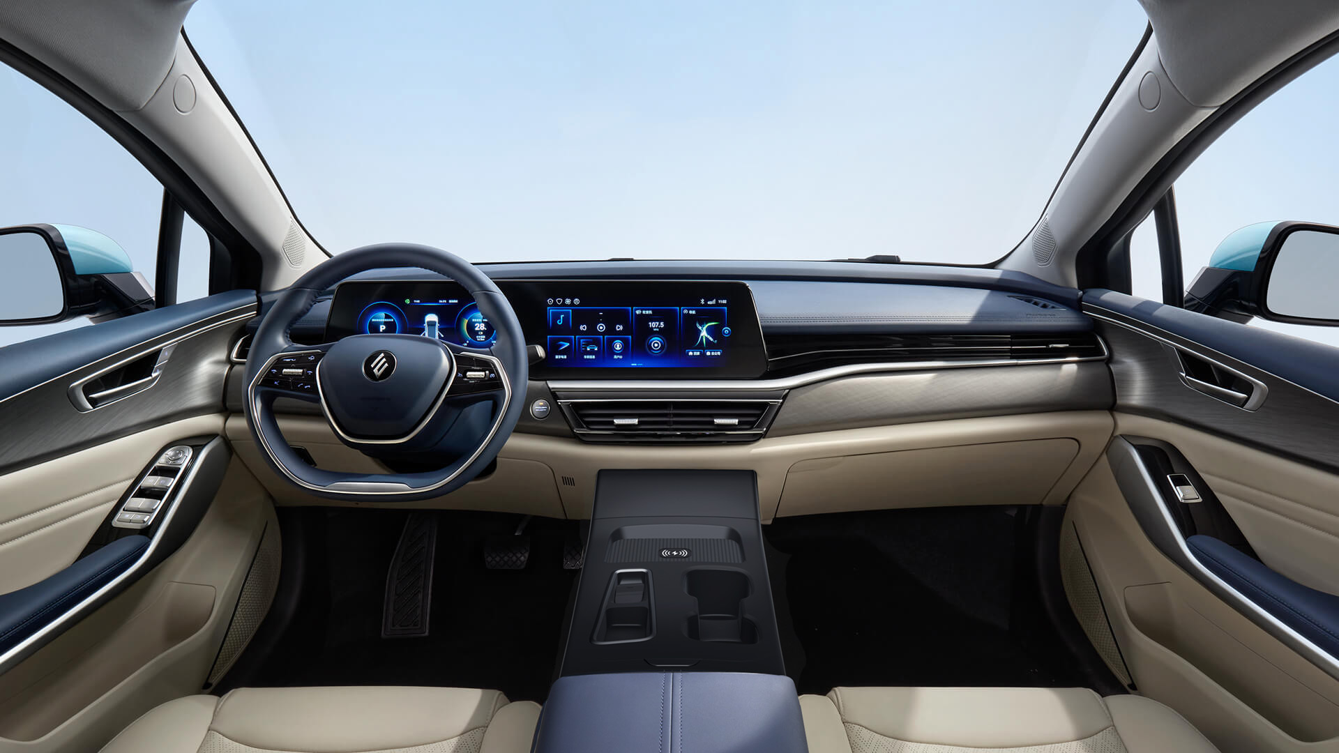 interior jmev electric car